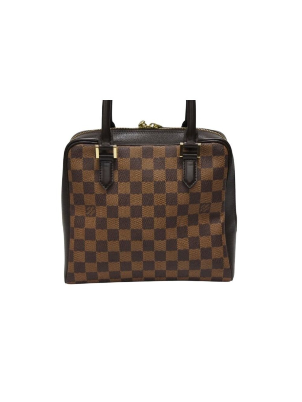 Louis Vuitton Handbag Brera Damier Ebene Gold Brown - Picture 3 of 9